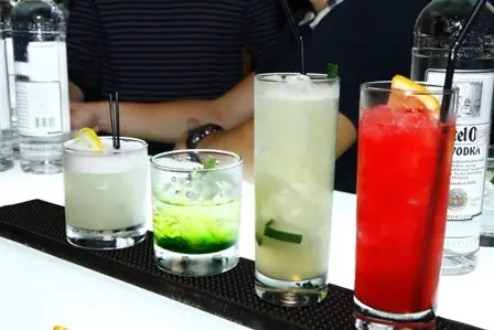 Menu cocktail yang dihidangkan dalam acara 'An Evening with Ketel One'