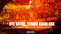 Kolase - Suporter Timnas Indonesia di Qatar (Bola.com/Adreanus Titus)