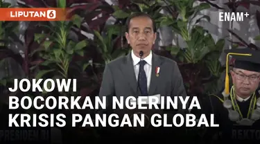 Jokowi Singgung Putin dan Zelensky Saat Bahas Krisis Pangan di IPB