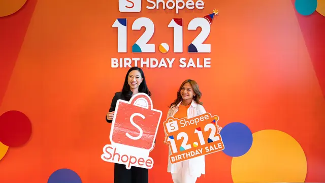Potret Amel Carla dan Putri Lukman dalam Event Shopee 12.12 Birthday Sale