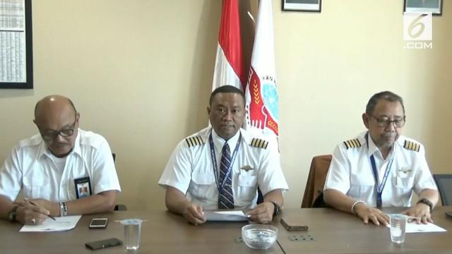Ketua Umum Ikatan Pilot Indonesia mengklarifikasi terkait adanya video yang beredar terkait dukungan pilot kepada salah satu capres.