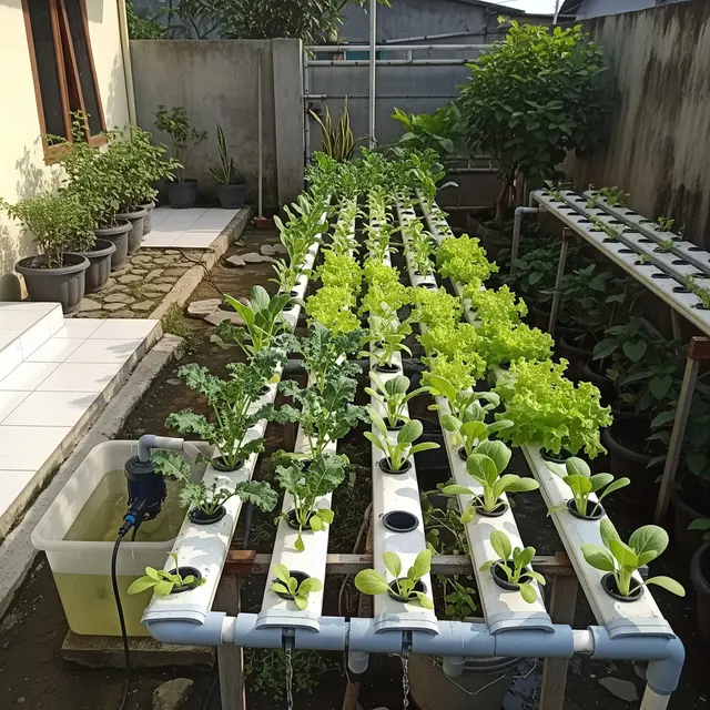 9 Desain Kebun Sayur Hidroponik Ember Sederhana Modal Kecil, Solusi Lahan Terbatas