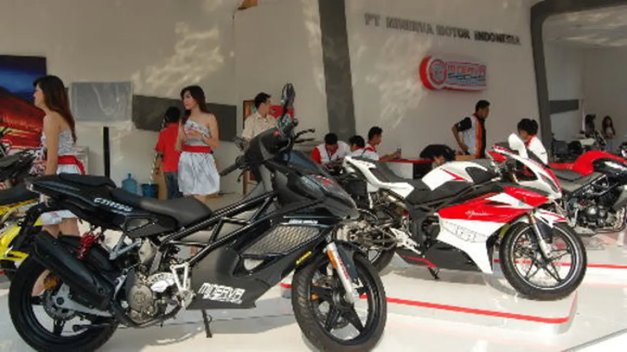 Booth Minerva saat di PRJ (Nazar Ray)