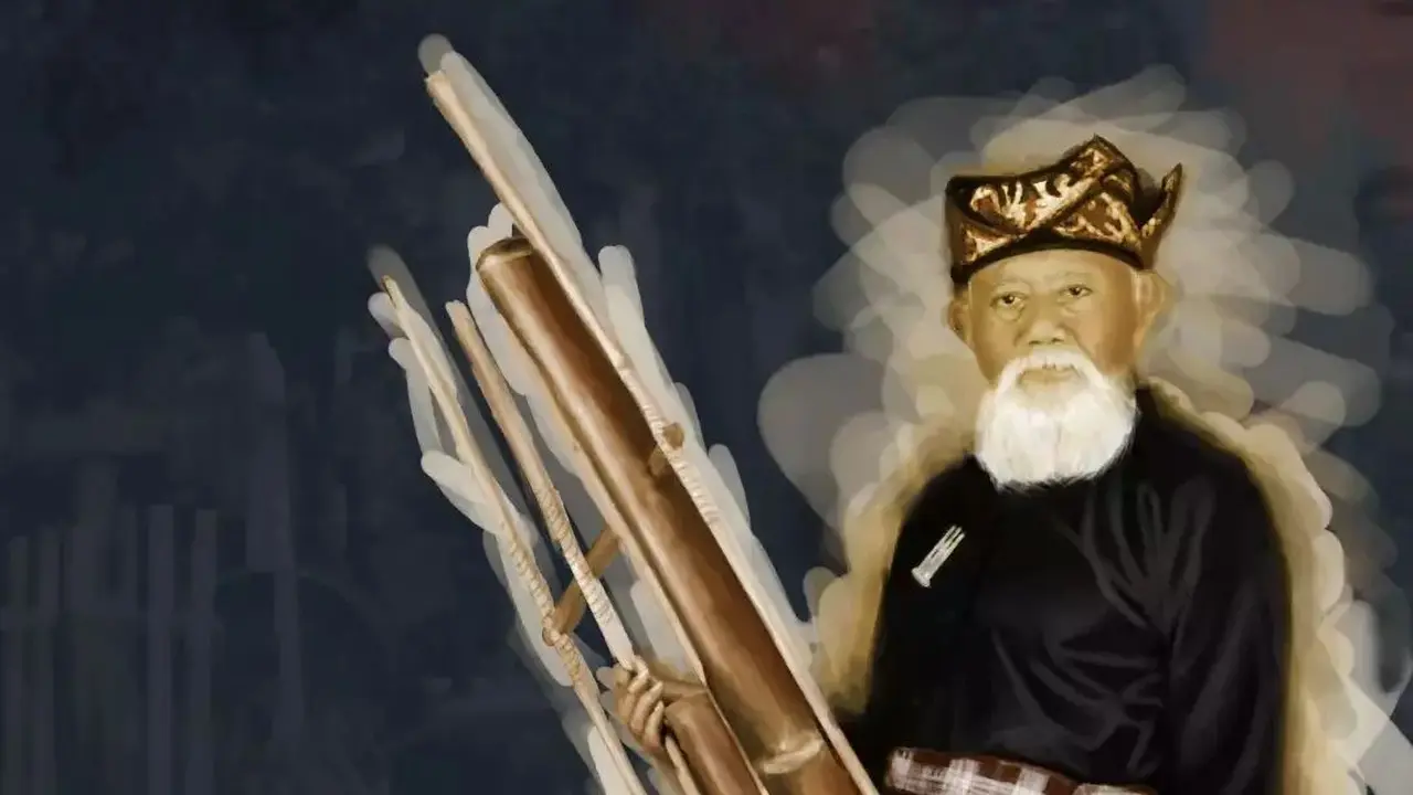 Ini dia, Mang Udjo Sosok di Balik Angklung Bambu (Angklung Udjo/https://www.instagram.com/p/Cgl6KB6pf_X/?hl=en/Geiska Vatikan)