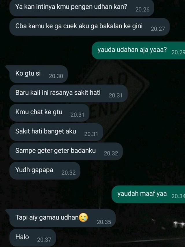 6 Chat Pertengkaran Menuju Putus dari Pacar Ini Penuh Drama, Bikin Nyesek