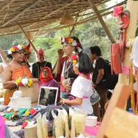 Di Hari Masyarakat Adat Sedunia, AMAN juga rayakan 20 tahun perjuangannya akan RUU (Foto: Vinsensia Dianawanti)