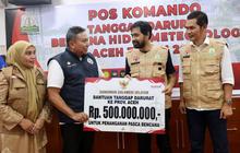 Pemprov Sulsel Serahkan Bantuan Rp500 Juta untuk Percepatan Pemulihan Aceh Pascabencana