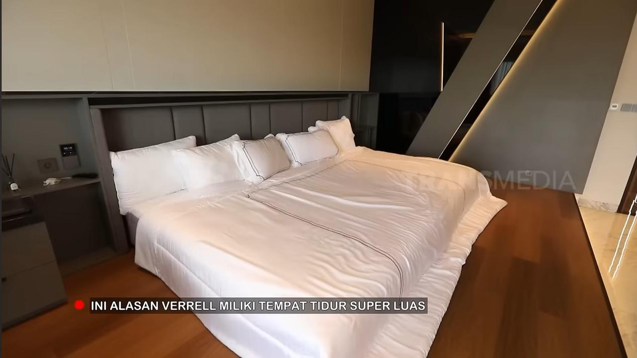 5 Potret Kamar Mewah & Canggih Verrell Bramasta, Ada Ranjang 5 Meter Sebagai Persiapan Punya Istri dan Anak