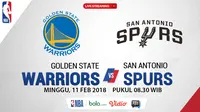 Golden State Warriors Vs San Antonio Spurs_2 (Bola.com/Adreanus Titus)