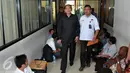 Suryadharma Ali (SDA) usai menjalani sidang lanjutan di Pengadilan Tipikor Jakarta, Senin (14/9). JPU KPK menolak keberatan yang diajukan SDA pada eksepsi yang dibacakan pekan lalu terkait korupsi penyelenggaraan ibadah haji.(Liputan6.com/Andrian M Tunay)