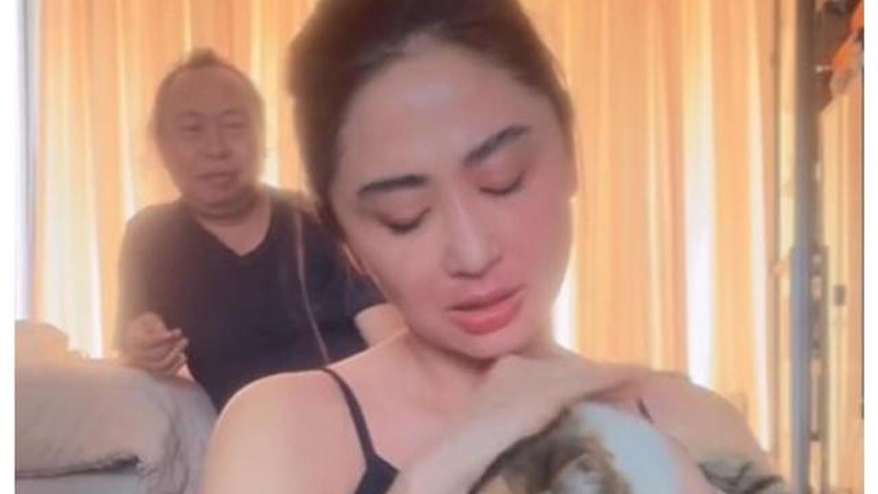 6 Potret Dewi Perssik Rawat Kucing Eko Patrio yang Selamat Pasca Penjarahan Rumah