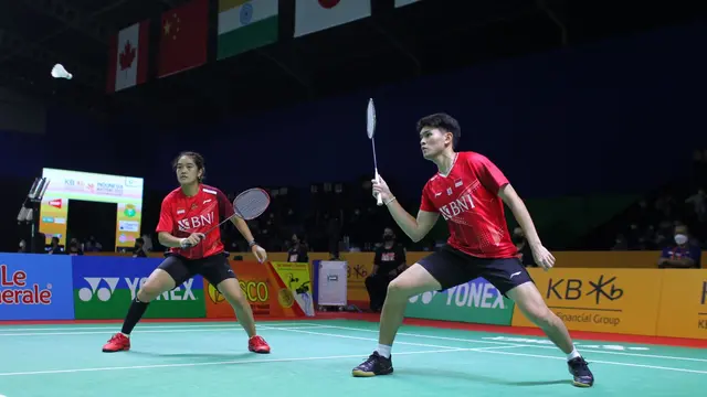 Adnan Maulana/Nita Violina Marwah - Indonesia Masters 2022 - Bulu Tangkis - 19 Oktober