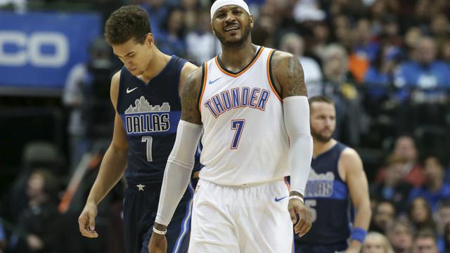 Carmelo Anthony Tertunduk Lesu