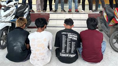 Polisi Bongkar Komplotan Curanmor di Lampung Selatan, Dua Pelaku Dilumpuhkan