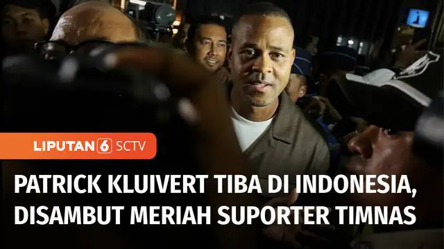 VIDEO: Patrick Kluivert Sudah di Indonesia, Shin Tae-yong Ucap Salam Perpisahan