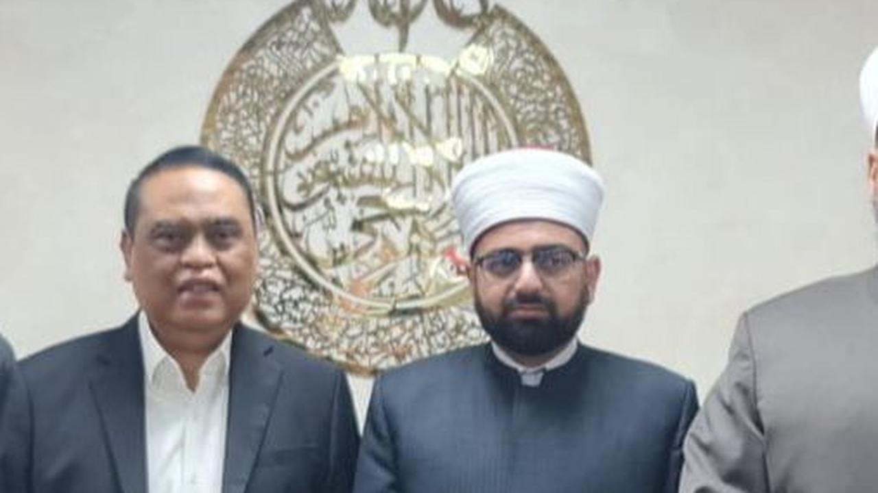 Kunjungi Yordania, Syafruddin Kambo Bahas Kerjasama dengan Grand Mufti