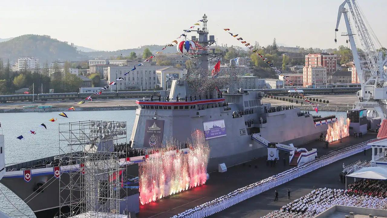 kapal perang baru korea utara