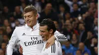 Toni Kroos dan Gareth Bale (REUTERS/Andrea Comas)