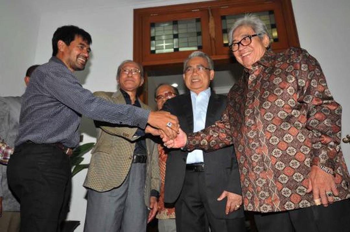 Gubernur dan Wagub Aceh berkunjung ke rumah Taufik Kiemas