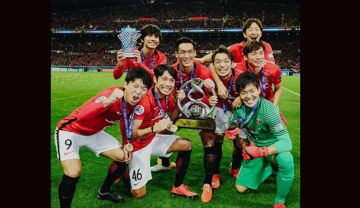 Gelar kedua Urawa Reds Diamonds di ajang Liga Champions Asia diraih 10 tahun kemudian pada 2017 setelah mengalahkan klub asal Arab Sausi, Al-Hilal di laga final. Pada leg pertama di kandang Al-Hilal, Urawa Reds Diamonds bermain imbang 1-1. Sementara di kandang sendiri pada leg kedua, Urawa Reds Diamond menang 1-0. (Dok. J-League)