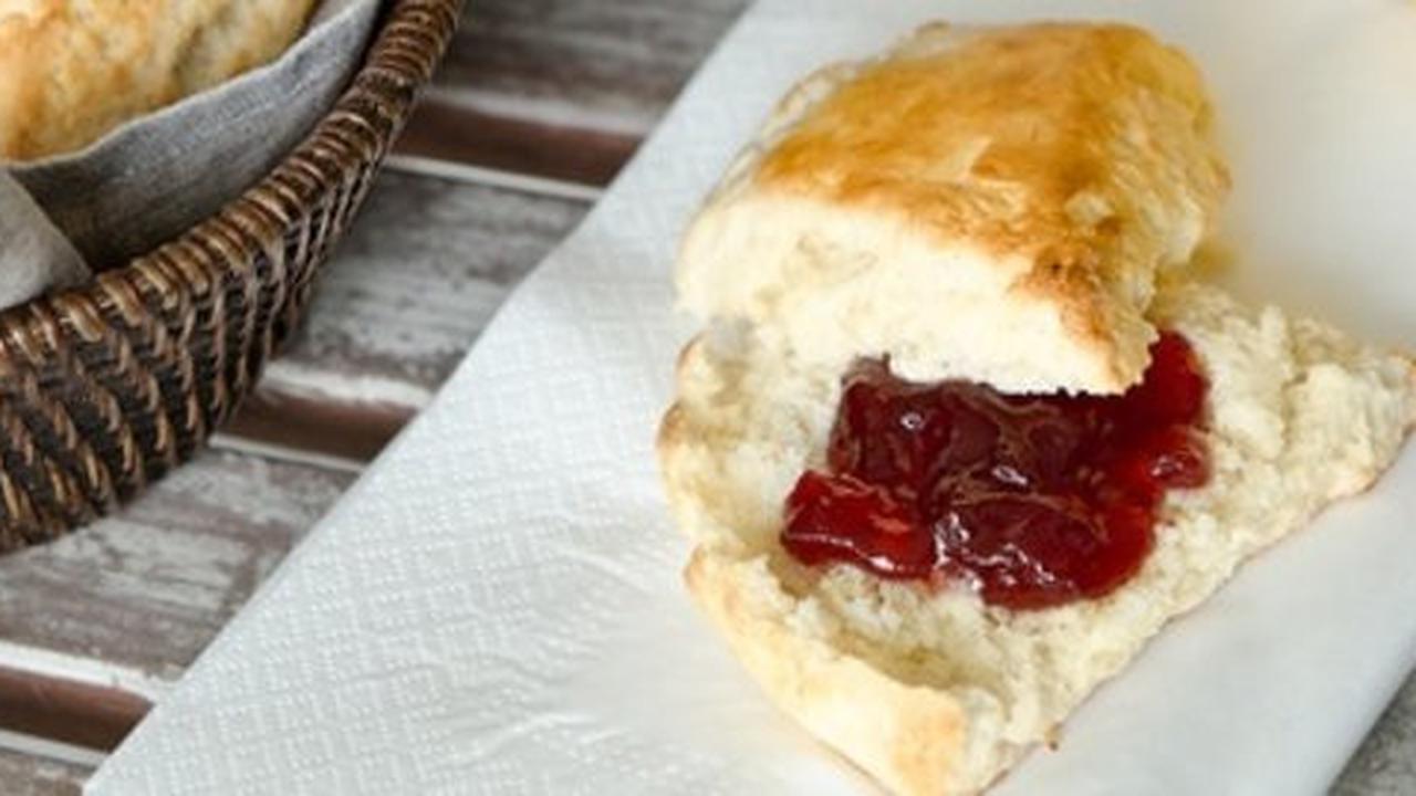 Sprite lemonade scones