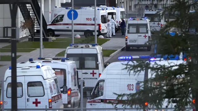 Infeksi Covid-19 di Rusia Melonjak, Kematian Dekati Level Tertinggi