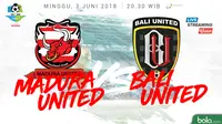 Jadwal Liga 1 2018 pekan ke-12, Madura United Vs Bali United. (Bola.com/Dody Iryawan)