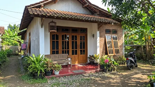 9 Rumah Desa Kecil Tapi Tetap Adem dan Terang, Nyaman untuk Hunian Sederhana