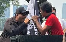 4 Potret Aksi Rina Nose Bareng Band Methosa Turun ke Jalan Ikutan May Day, Suarakan Isu Kesejahteraan hingga PHK Massal