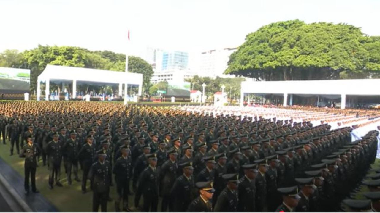 Pelantikan perwiran TNI-Polri 2025
