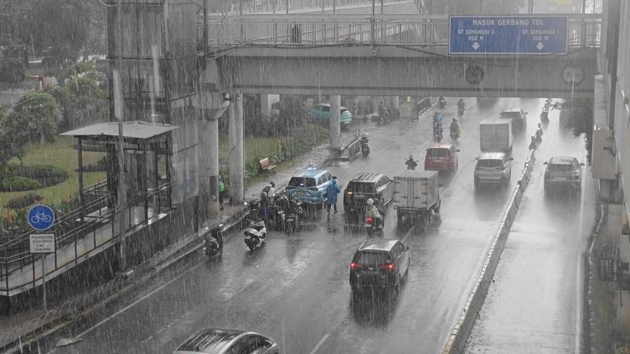 BMKG: Prakiraan Cuaca Jakarta Hari Rabu, Hujan Ringan Berpotensi Guyur Ibu Kota