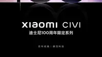 Xiaomi CIVI edisi spesial peringatan 100 Tahun Disney. (Xiaomi)