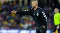 Pelatih Kepala, Javier Mascherano, dari Inter Miami CF bereaksi selama pertandingan MLS antara Orlando City SC dan Inter Miami CF di Stadion Inter&Co pada 1 Maret 2026 di Orlando, Florida. (Dustin Markland/Getty Images via AFP)