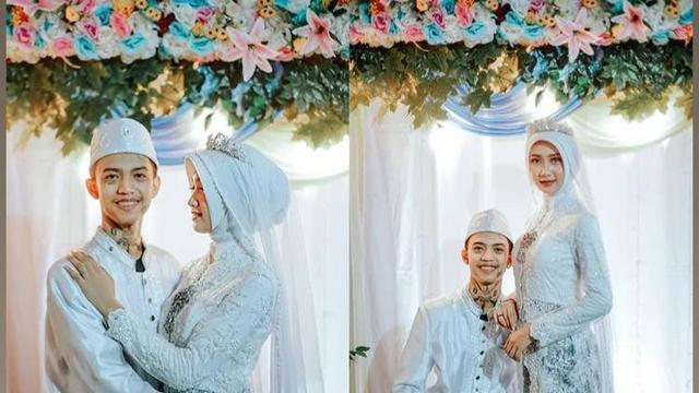 Sosok Viral "Ganteng Doang Jemput Cewe Depan Gang", Kini Lepas Masa Lajang. (Sumber: TikTok/Ridwannss)