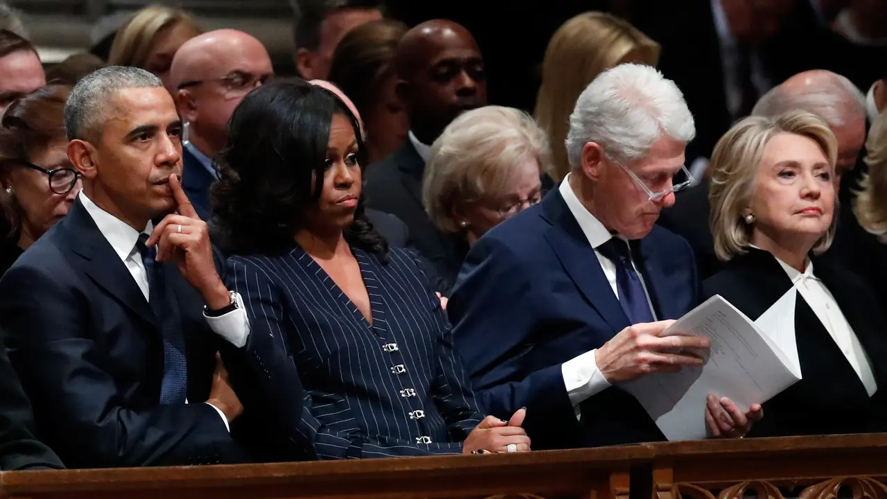 Empat Presiden AS Hadiri Pemakaman George HW Bush