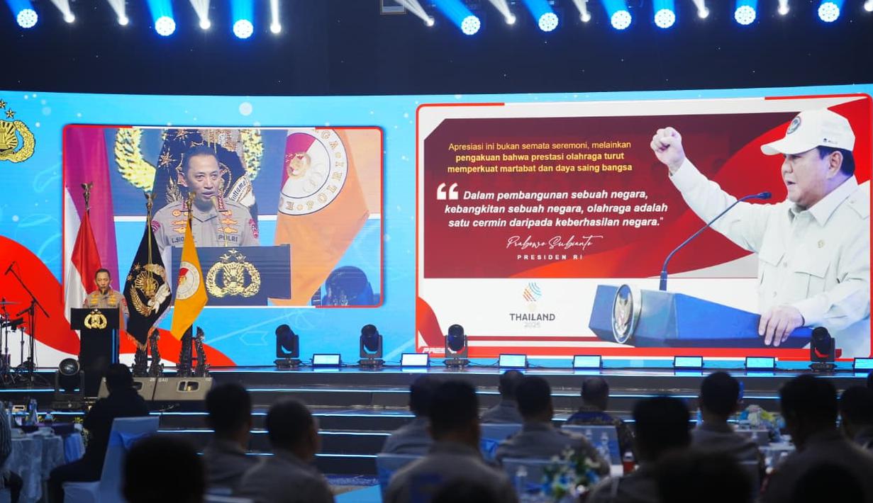 Setidaknya ada 38 personel kepolisian yang meraih medali serta mengharumkan nama Bangsa Indonesia di kancah dunia.