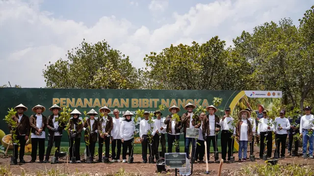 Pengembangan kawasan hutan pangan melalui program Hutan Lestari Wanaboga Nangka.