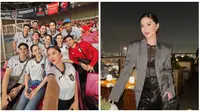 6 Potret Dindra Nashriyah Pernah Dijodohkan dengan Al Ghazali, Nonton Timnas Bareng Alyssa