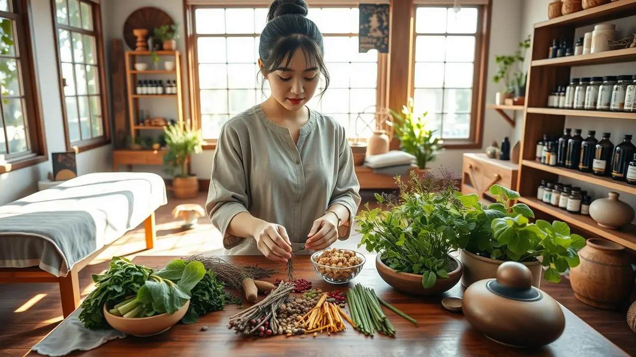 Ilustrasi obat herbal (Foto: AI)