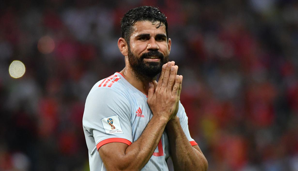 Diego Costa pernah dipanggil dua Timnas sekaligus pada tahun 2013, yaitu Brasil dan Spanyol. Ia merupakan pemain kelahiran Brasil namun juga telah diberikan kewarganegaraan oleh Spanyol pada bulan Juli tahun itu. Pada akhirnya, Costa memilih bermain di Timnas Spanyol. (AFP/Nelson Almeida)