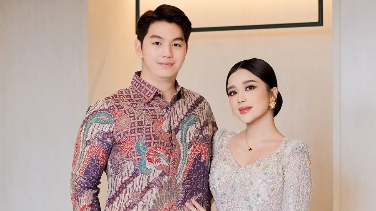 Brisia Jodie saat kondangan di Kampung Halaman bersama suami. [@brisiajodie96]