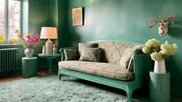 10 Inspirasi Cat Rumah Warna Ijo Tosca Terkini yang Menyegarkan