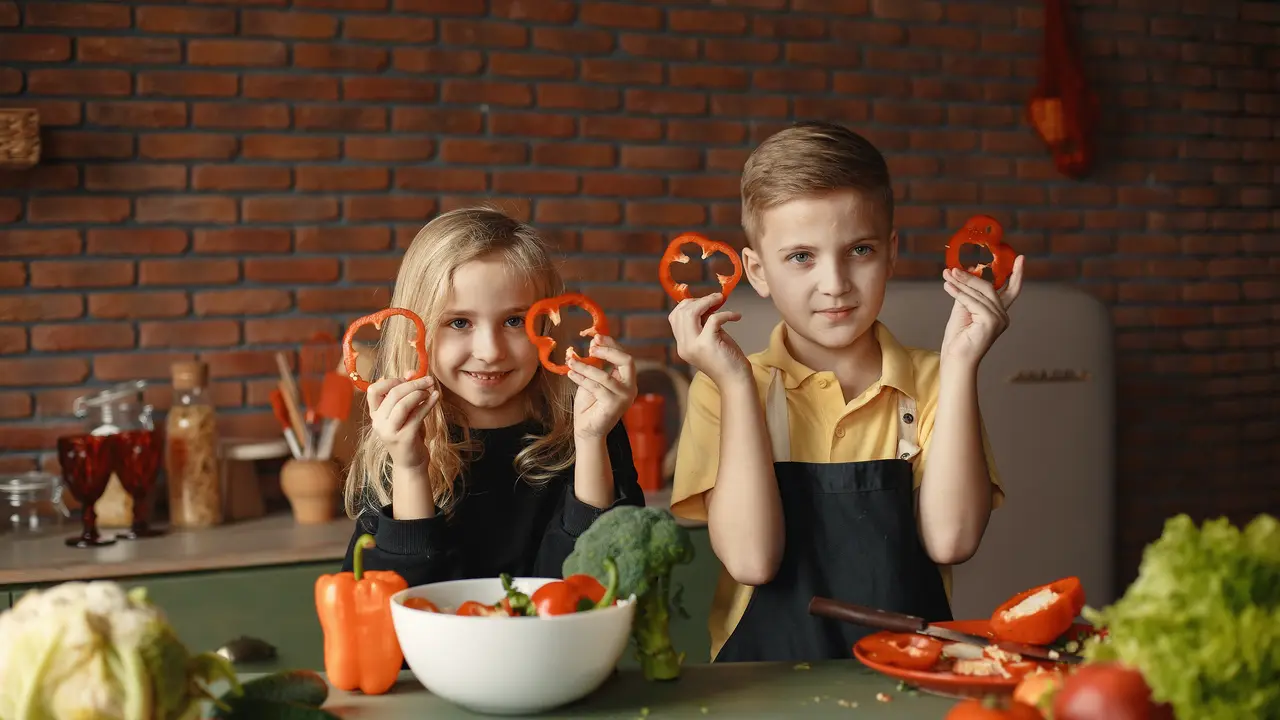 memasak bersama anak