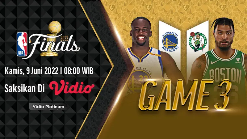 2022 NBA Finals Live: Warriors vs. Celtics Game 3 Live Streaming