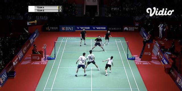 VIDEO: Seru! Greysia Polii Lakoni Laga 3 Lawan 3 Bersama Anthony Ginting, Jonatan Christie, dan Hendra Setiawan