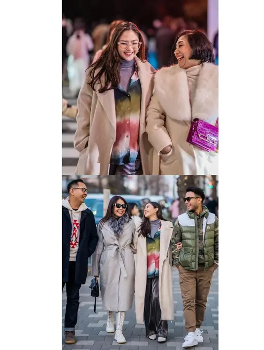 Potret kompak Jessica Mila bareng kakak ipar. HPL Maret 2024, keluarga besar tentunya sudah tak sabar sambut kelahiran anggota baru. Dalam foto lainnya, terlihat wajah sumringah keluarga Yakup memegang perut Mila. Kenakan trench coat, sweater tie dye dan kulot warna abu-abu, penampilan Mila ini simpel tapi tetap kece. Meski sedang hamil, penampilan Mila tetap ideal. (Liputan6.com/IG/@jscmila)