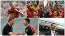 Mulai dari Beckham, CR 7, hingga Nani silih berganti mengisi posisi gelandang kanan MU, namun untuk sisi kiri praktis hanya ada nama Ryan Giggs. Gambaran sebuah kesetian pria asal Wales itu yang sudah mengabdi selama 25 tahun untuk Setan Merah.  