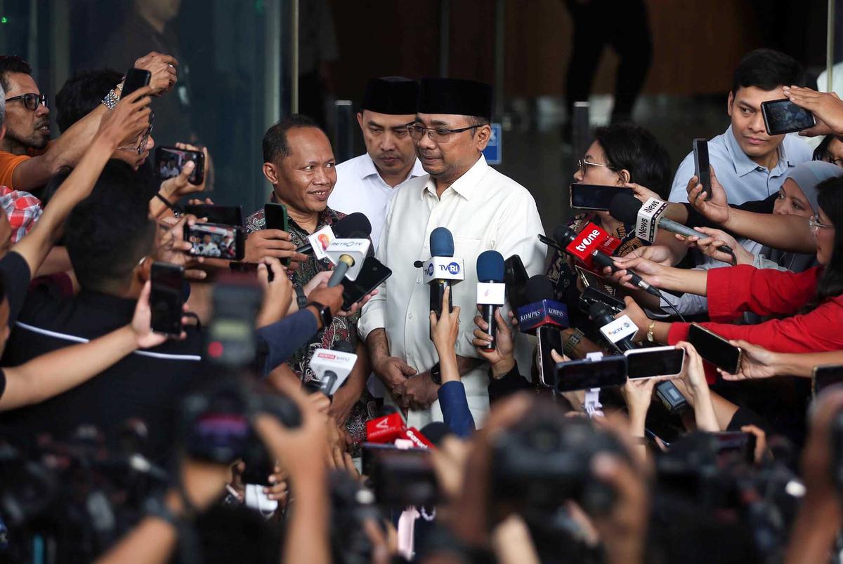 FOTO: Yaqut Cholil Qoumas Kembali Diperiksa KPK dalam Kasus Dugaan Korupsi Kuota Haji