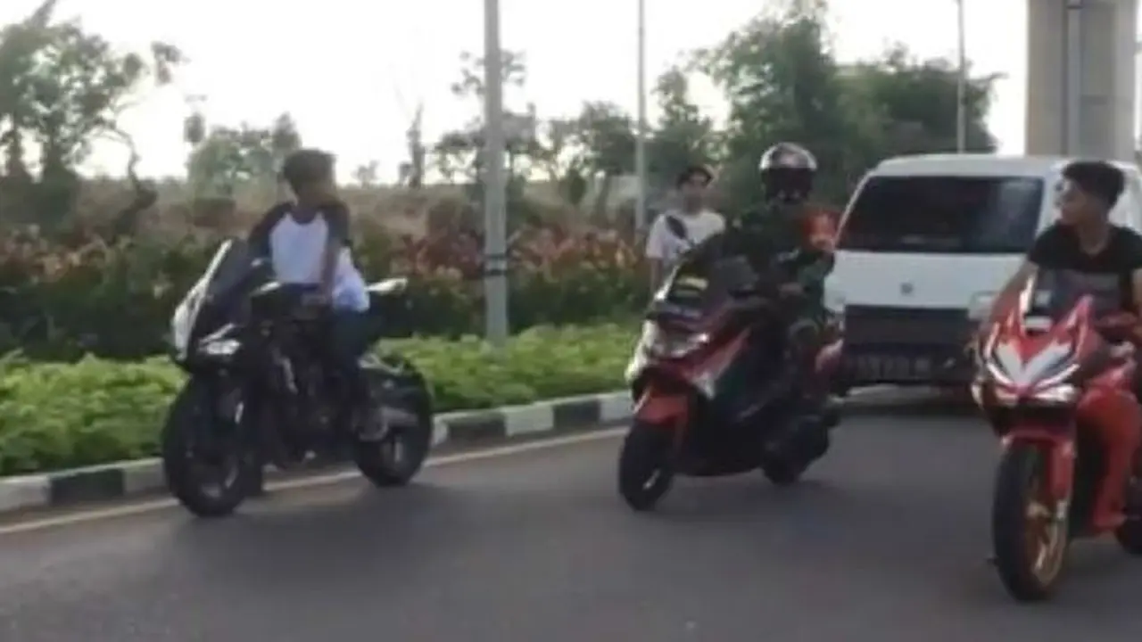 Dua joki balap liar disergap anggota TNI (Instagram/@agoez_bandz4)