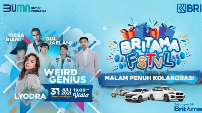 Ikuti Keseruan BritAma FSTVL Kedua dari BRI Ada Lyodra-Weird Genius